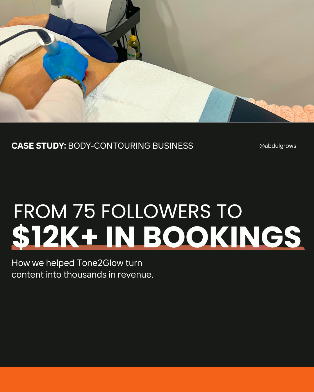 Tone2Glow case study cover